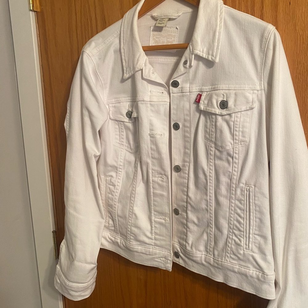 Levi's Women's Classic White Jean Jacket